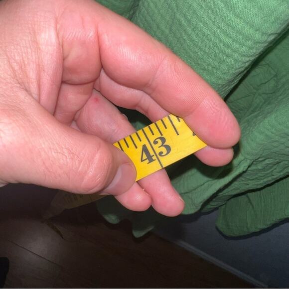 Marine Layer Jude Flutter Sleeve Dress In Jade Sheen - Picture 12 of 12